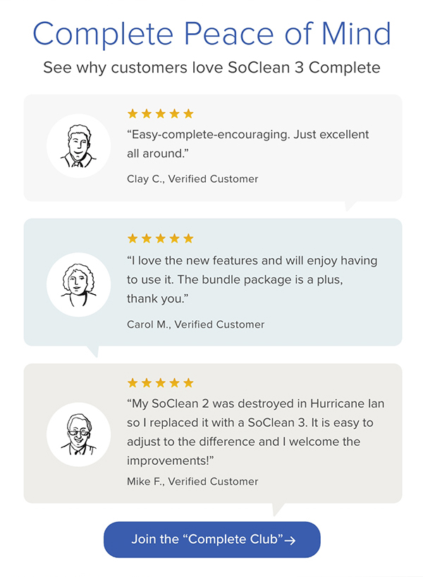 The path to sleep equipment care SoClean